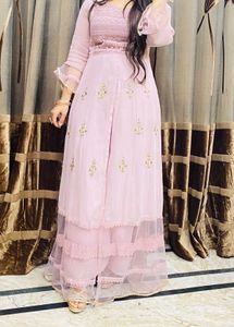 Beautiful Dress With Plazo