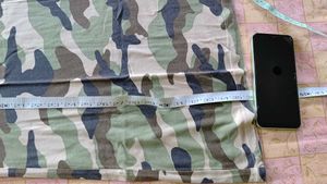Camouflage Print T-Shirt Dress