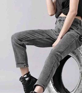 Grey Denim Jeans