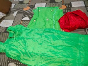 Embroidary Suit Set With Dupata