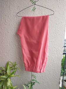 Gerua Salmon Pink Pant Kameez Suit