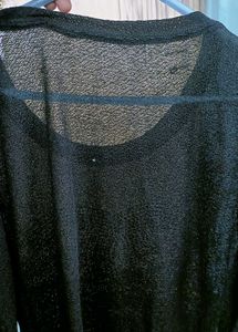 Black Net To See Through