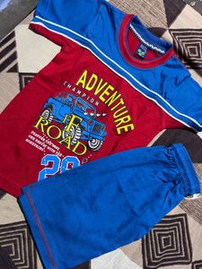 New Boys T-Shirt & Shorts Set | Adventure Print