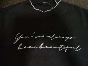 Cute Black Crop Top