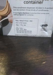 Spice Container with Lid