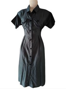 Vintage Style Shirt Dress