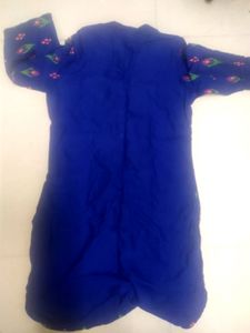 Dark Blue Kurti