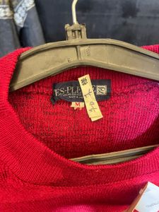 Red Pullover Sweater