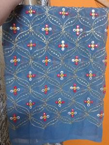 Wedding Georgette 1 Meter Pic.