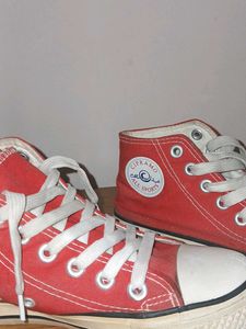 Red Converse Shoes