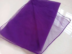 Coral Net Anarkali suit