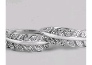 Silver Leaf Design Toe Ring