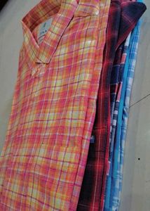 Men&#39;s Plaid Shirts Bundle of 5