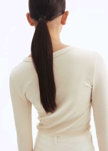 Long Sleeve Ribbed Top