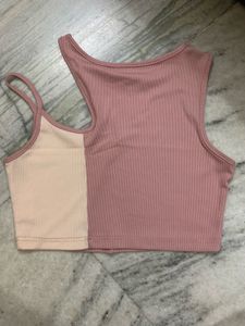 Cut Out Crop Top