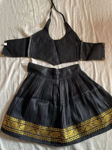 Black &amp; Gold Two-Piece Set