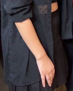 Combo - Black Skater Skirt + Gap Denim Shorts