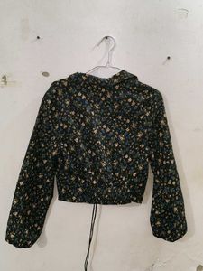 Floral Print Long Sleeve Top