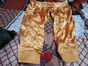 Green &amp; Gold Kurta Set