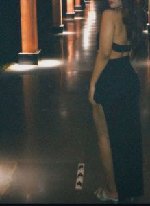 Newme Black Cut Out Maxi Dress