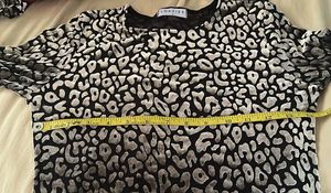 Animal Print Shiny Top