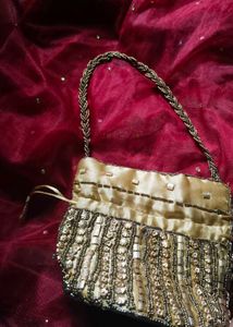 Vintage Beaded Evening Bag
