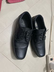 Black Leather Formal Shoes