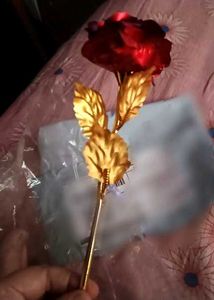 Golden Flower &  2  Spoon