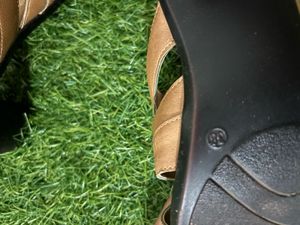 Hi-altitude Brown Slide Sandals - Size 5