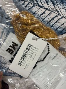 Gold Chainmail Halter Top