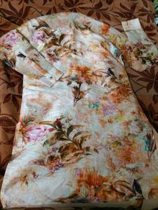 Floral Print Kurta Set