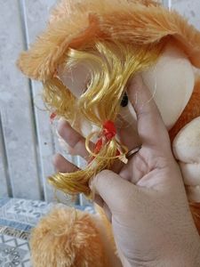 Doll With Brown Hat And Dress