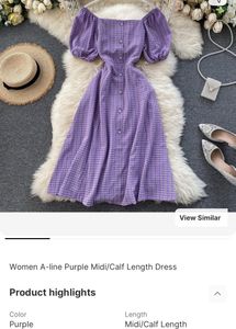 Lavender Dress