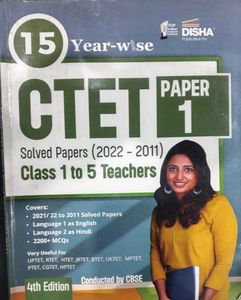 CTET Paper 1 Solved Previous Year 2011-2022