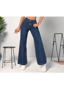 Wide Leg Denim Jeans