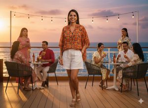 ☀️ Vintage Vibes! Moroccan Summer Kaftan Top! 🧡