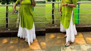 Combo black and white skirt