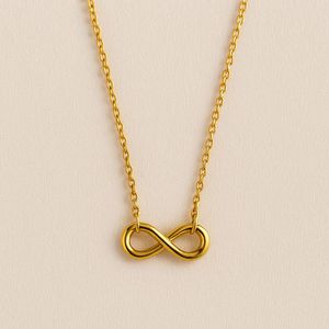 Gold Infinity Necklace