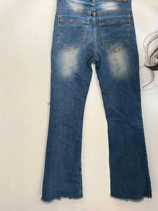 Flared Denim Jeans