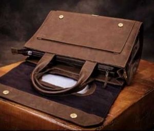 Leather Laptop Bag