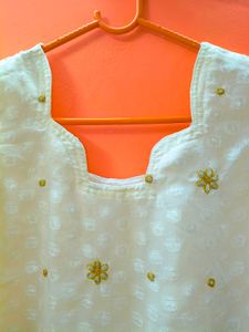 Elegant Embroidered Kurta