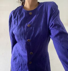 💜Purple  Button-Down Blazer🦄