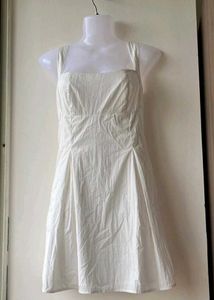 White Sundress with Tie Back