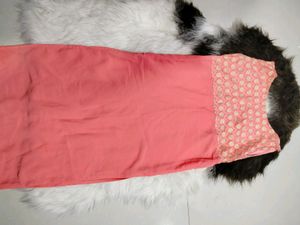 Peach Kurti