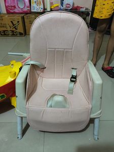 Pink Baby High Chair