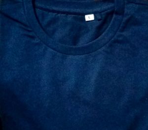 💥New Men&#39;s Premium Solid Cotton Navy Blue T-shirt