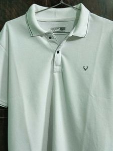 Allen Solly original white polo tshirt 👕