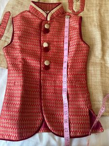 Manyavar Boys Ethnic 3piece Kurta Set