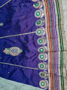 Purple Lehenga 3 Piece Set Classic