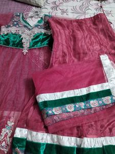 Kurti Lehenga Dupatta Set